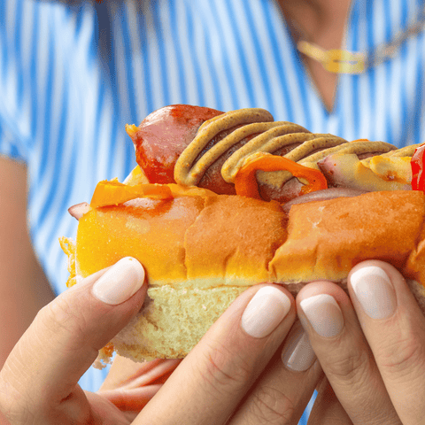 Old Style All-Beef Sausage Sampler & Mustard
