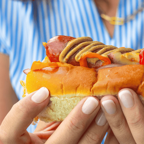 Old Style All-Beef Sausage Sampler & Mustard