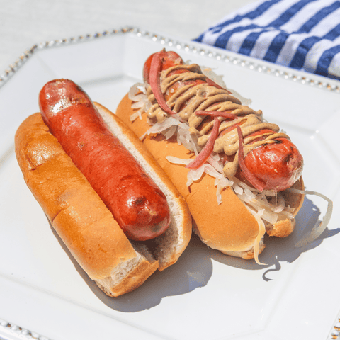 Old Style All-Beef Sausage Sampler & Mustard